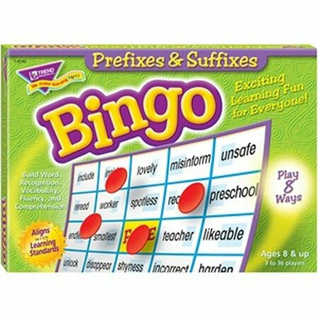 TREND Prefixes & Suffixes Bingo Game TEP6140